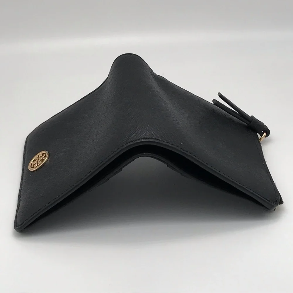 EUC TORY BURCH ROBINSON BLACK WALLET - Picture 5 of 16